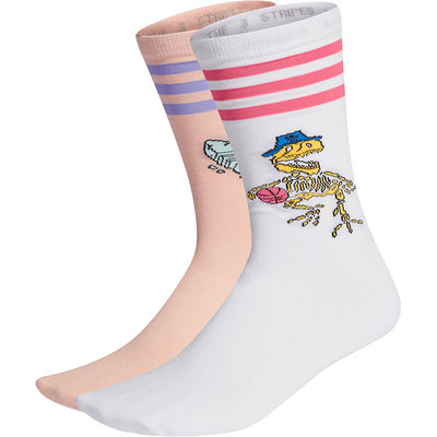 阿迪达斯正品男女中筒袜