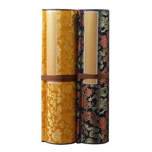 抄经宣纸手卷空白抄经半生半熟卷轴小楷长卷格子书法专用作品纸