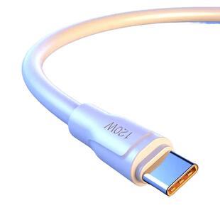 Type-c数据线加粗6A快充适用华为p30p40小米vivo安卓充电器线nova7tapyc荣耀9x手机tpc8mate40pro锌合金