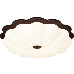 箭牌中古奶油风卧室灯创意温馨儿童房护眼吸顶灯全光谱男女孩灯具