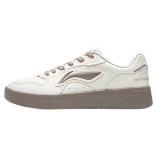 李宁浮舟板鞋男鞋2026新款轻便小白鞋厚底显高透气轻便休闲运动鞋