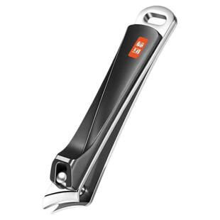 匠尊高端凹形斜口指甲刀不锈钢平口防飞溅大号指甲钳家用指甲剪刀