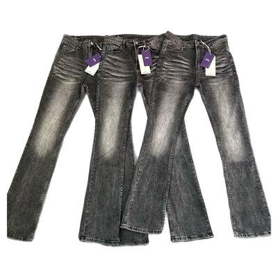 微喇517版型牛仔裤弹力修身水洗