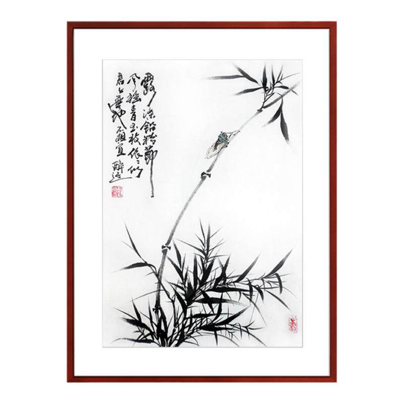 纯手绘国画花鸟真迹客厅书房玄关