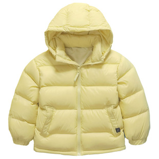 雅鹿2025新款儿童羽绒服短款男童女童中大童宝宝加厚洋气冬装外套