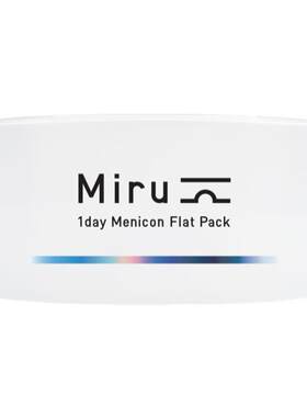 【自营】日本米如Miru隐形眼镜日抛盒30片装*2近视透明片官网正品
