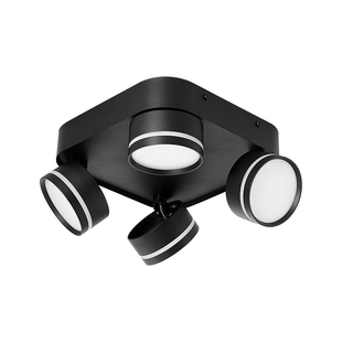 全光谱led明装筒灯多头双头三头斗胆灯可调角度客厅家用四头射灯