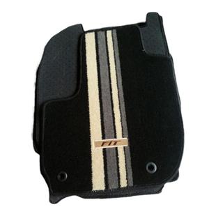 本田飞度专车专用FIT车内地毯式汽车脚垫 主驾驶单片 后排可定制