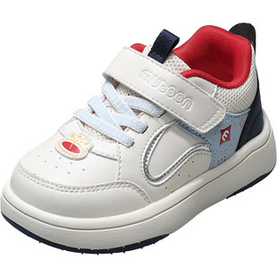 牧童儿童鞋新年爆竹红色低帮板鞋轻便男童运动跑步鞋子女幼童国潮