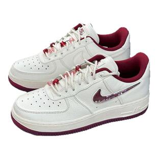 Nike/耐克AIR FORCE 1女子低帮空军一号百搭运动休闲鞋IQ1143-100