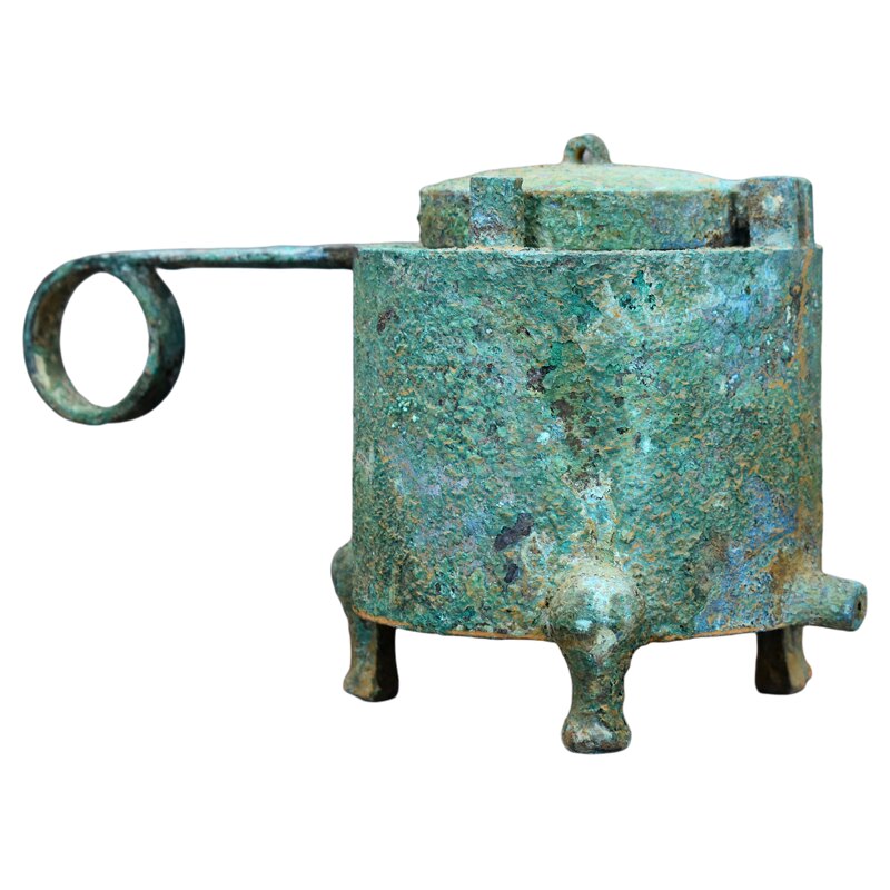 仿古青铜衡器量器度量衡量具计时器漏壶工艺品古玩收藏复古摆件