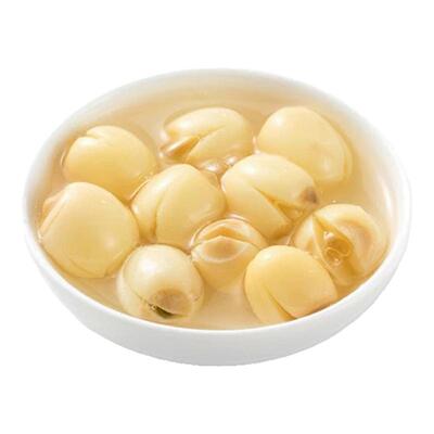 建莲绿色认证建宁通心白莲新干货