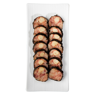 烤肉食材半成品海苔猪肉卷肠商用广式早茶手工蟹柳肉卷特色私房菜