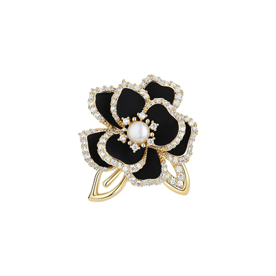 Abenheart山茶花高档女时尚胸针