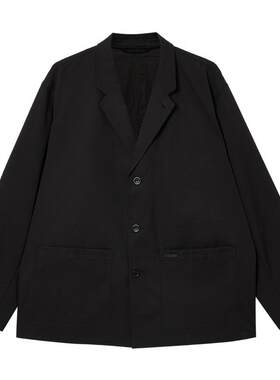 杰克琼斯男生春秋季平驳领西服2025年新款宽松经典通勤百搭外套