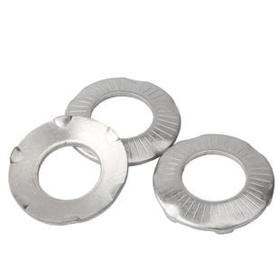 304不锈钢爪型接地垫圈防滑垫片花纹蝶形滚花平垫圈M4M5M6M8-M12