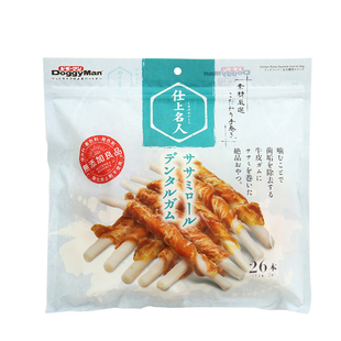 日本多格漫狗狗零食名仕系列成犬幼犬鸡肉甘薯卷磨牙棒牛皮卷绕肉