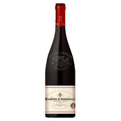 阿里那男爵半干红葡萄酒法国进口