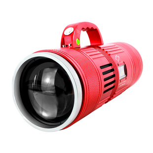 夜钓灯钓鱼灯激光大炮专用灯强光超亮大功率黄蓝光黑坑双光圈台钓