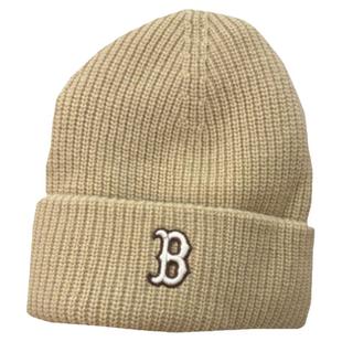 韩国MLB帽子冬季新绵羊毛保暖毛线帽冷帽男女百搭LA小标针织帽女