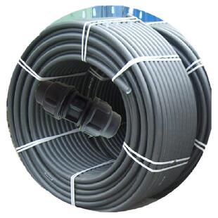 黑色HDPE高密度聚乙烯40硅芯管pe50穿线管25预埋盘管32 60 63推荐