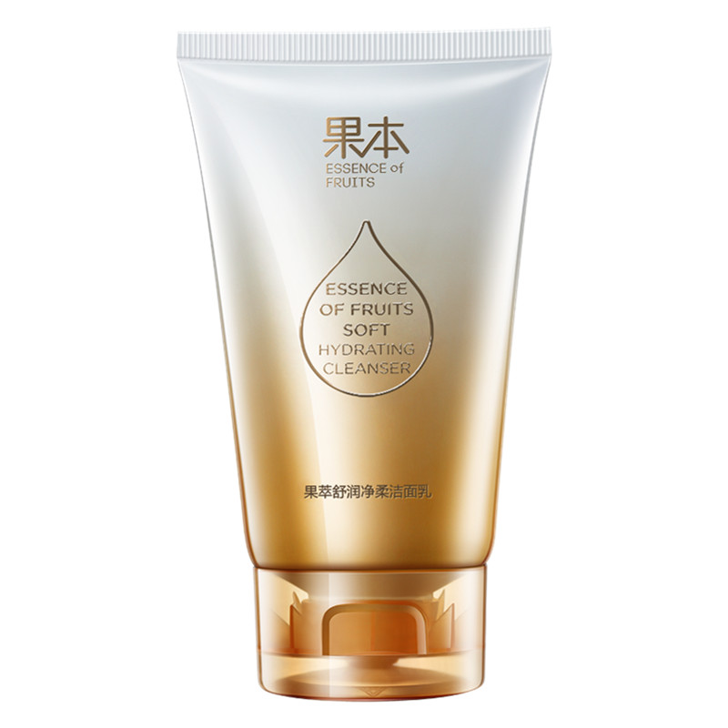 果本果萃舒润净柔洁面乳100g正品