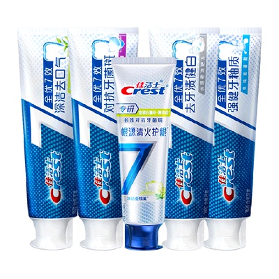 佳洁士家庭装全优7效牙膏