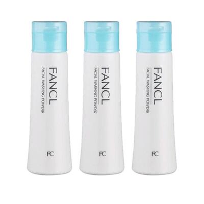 FANCL柔滑深层清洁洁颜粉3件装