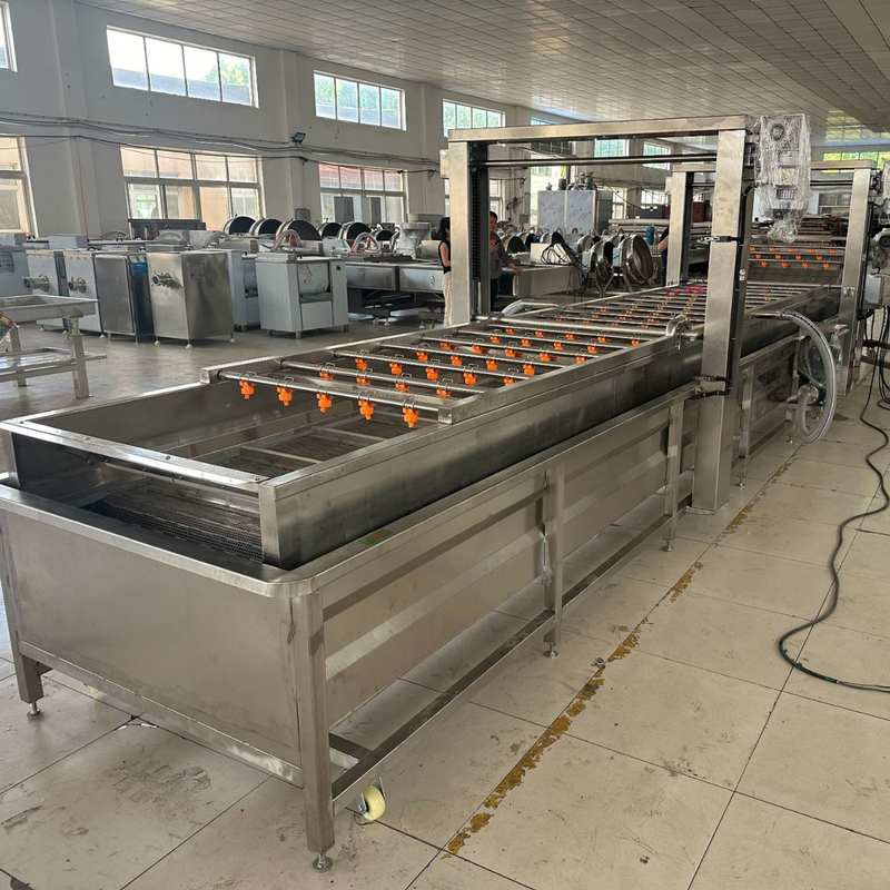 商用冻盘冻品解冻机 冻肉鸡爪解冻设备 自动恒温鸭货解冻流水线