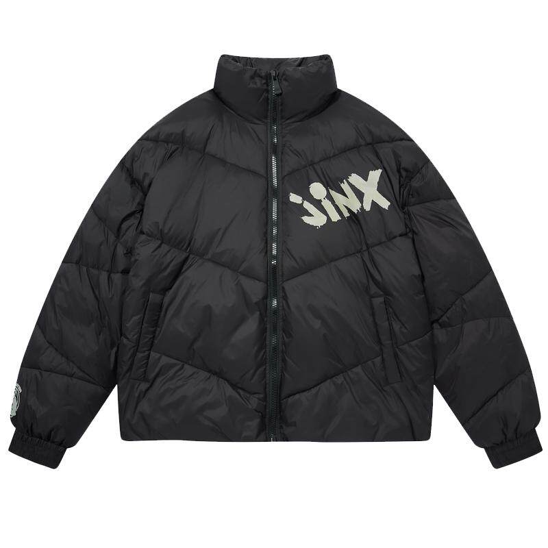 英雄联盟 X Beaster联名LOL棉衣复古男生厚外套运动立领面包服潮