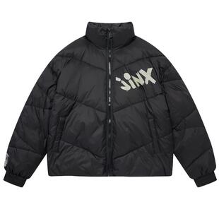 英雄联盟 X Beaster联名LOL棉衣复古男生厚外套运动立领面包服潮