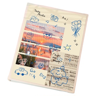 飞机车票收藏纪念册照片明信小卡电影演唱会门票根收纳旅行拍立得