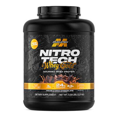 美国肌肉科技乳清蛋白增肌粉5磅