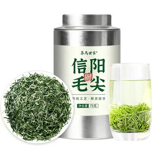 茶马世家特级信阳毛尖绿茶雨前嫩芽浓香型高山绿茶叶自己喝