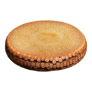 爆满竹星天然老竹根料手工精磨小圆托 竹杯垫盖置杯托壶托 竹文玩