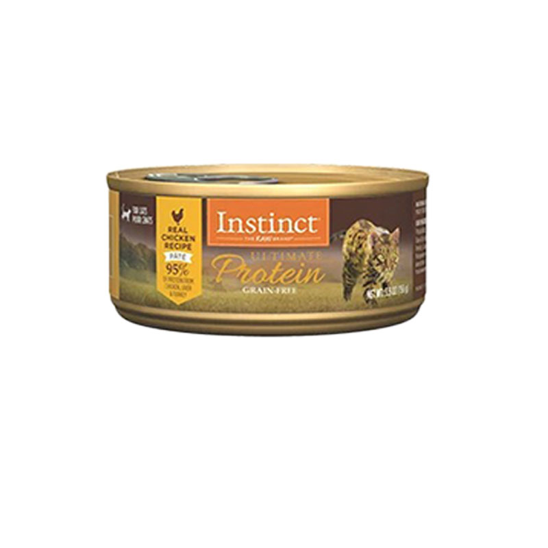 【自营】Instinct百利高蛋白猫罐头成猫幼猫进口零食湿粮156g