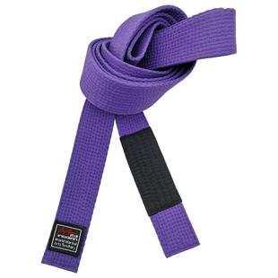 巴西柔术腰带成人紫带4.5cm宽刺绣定制Jiu Jitsu BJJ道带定制姓名