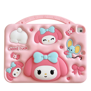 2024新款苹果ipad第10代平板套air6保护壳8儿童A1822硅胶mini5全包7防摔pro11英寸九可爱女生10.2五六air2软9