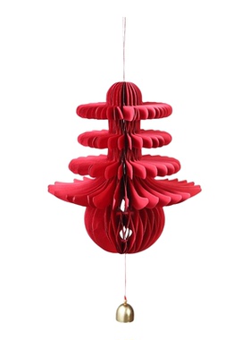 2026新年装饰用品元旦壁挂灯笼中式马年客厅场景布置春节装饰挂件