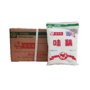 整箱菱花无盐味精1kg*10大袋 粗粒 卤味调馅增鲜替代鸡精商用正品