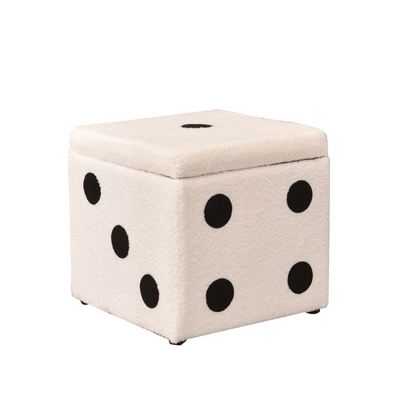 客厅沙发脚踏凳创意骰子凳北欧收纳储物凳家用方凳坐墩入户换鞋凳