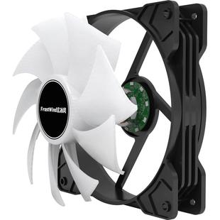 清风12cm机箱电脑风扇台式机主机静音散热无光白色大风量12v降温