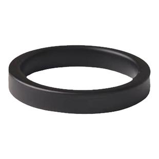 GUANG黑色陶瓷戒指男女潮嘻哈小众高级感冷淡风情侣对戒指环男生