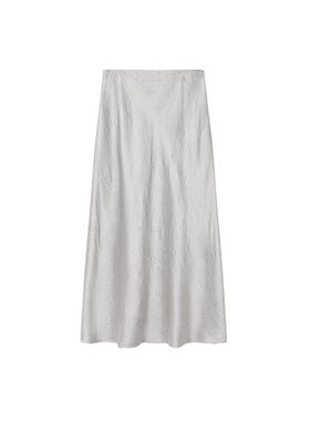 JASONWU100%醋酸鱼尾半身裙女