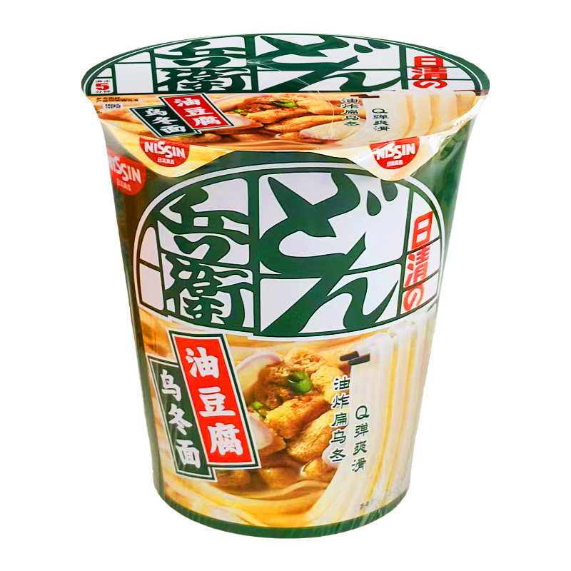 日清咚兵卫杯面夜宵冲泡乌冬面