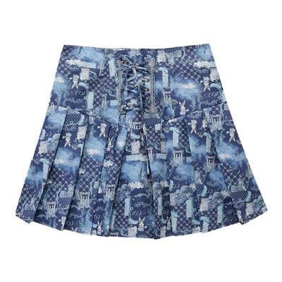 夏季lulualways时尚绑带提花时尚