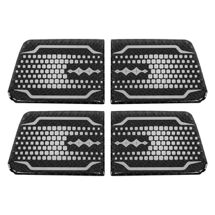 适用方程豹5滴胶碳纤内门碗贴片车内防护防刮门把拉手改装保护贴