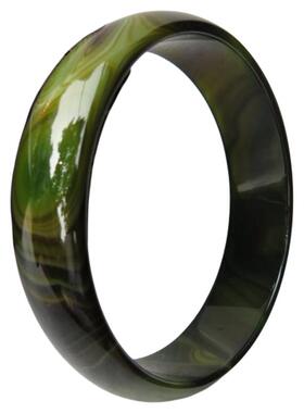 特大码天然阿富汗玉手镯男女款 臂镯手环 体重200-300斤70-90毫米