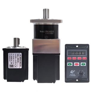 直流无刷电机接交流220V小微型永磁同步行星齿轮减速变速调速马达