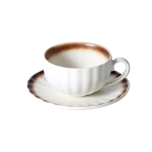 日式复古咖啡杯碟套装创意单品拉花拿铁杯子个性简约家用高档精致